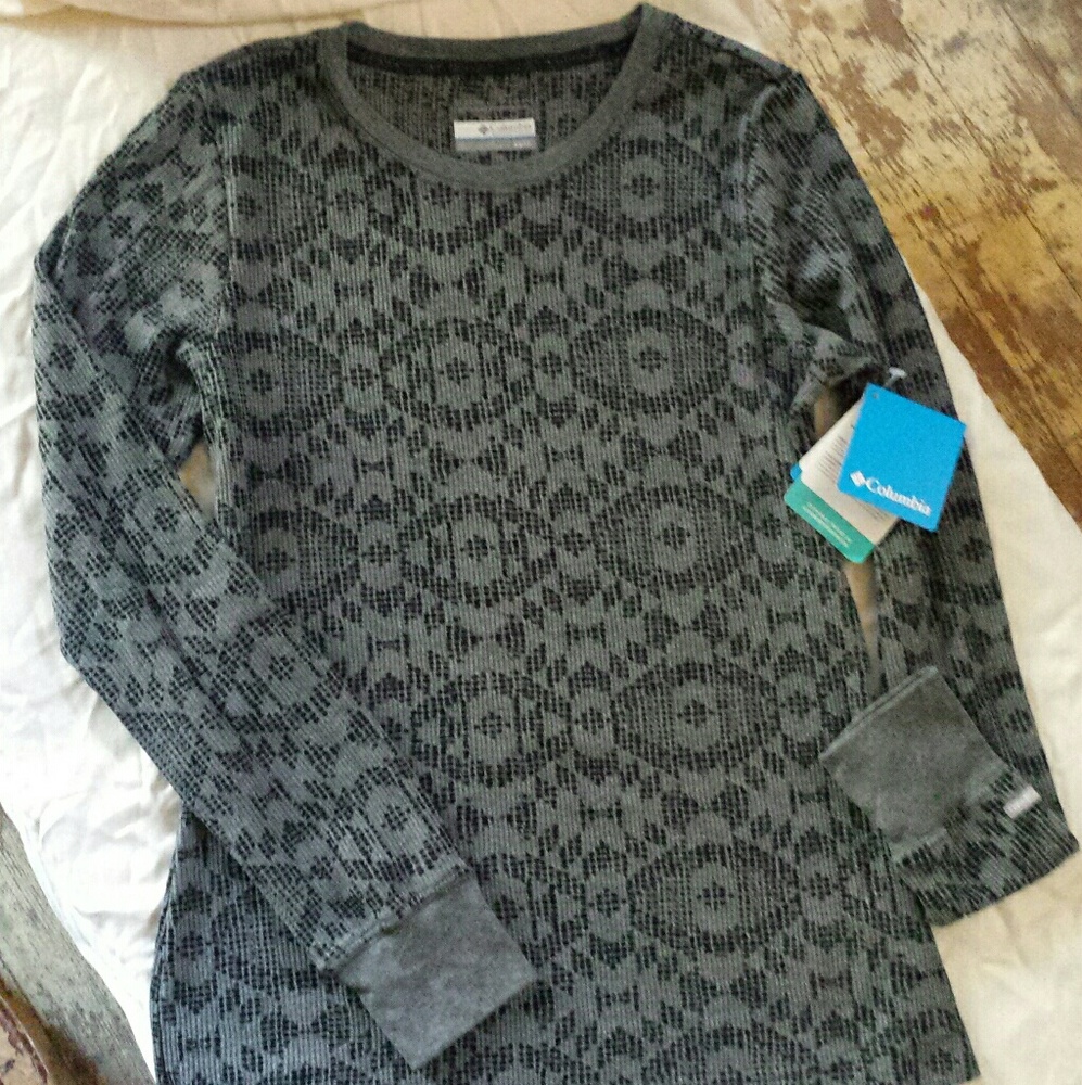 Columbia Aztec Grey Thermal Shirt